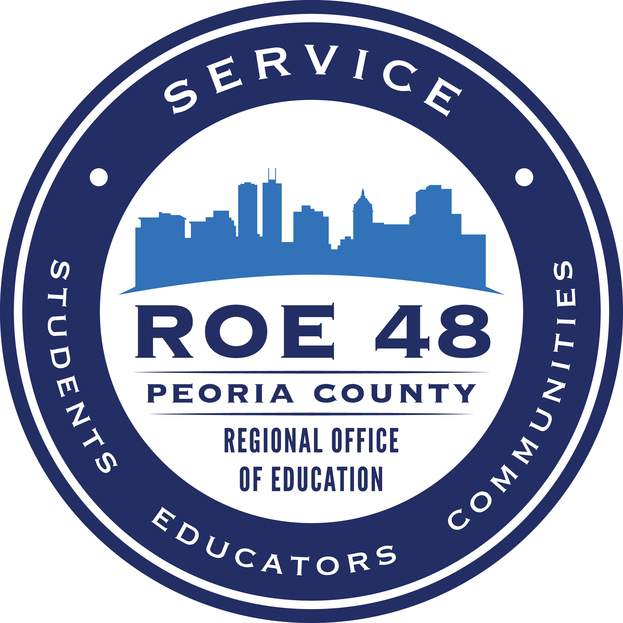 Promoting Educational Excellence Peoria County #48 Logo
