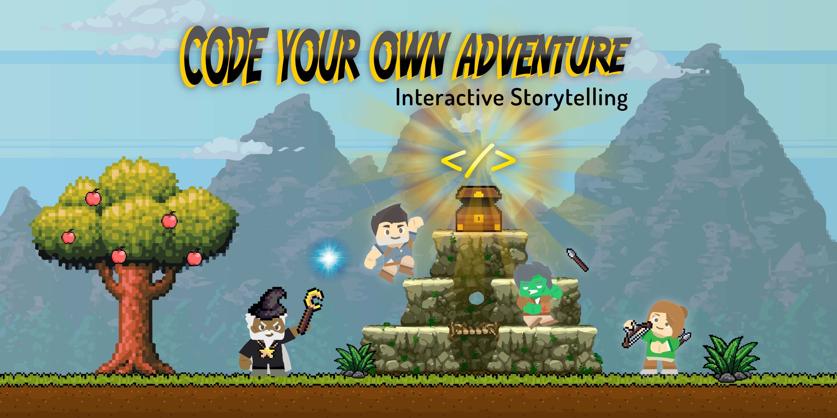 Code your Own adventure Banner