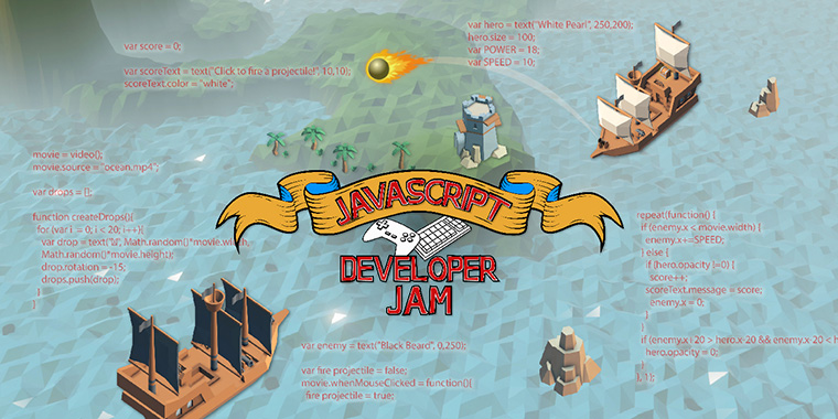 Java Script Developer Jam Banner