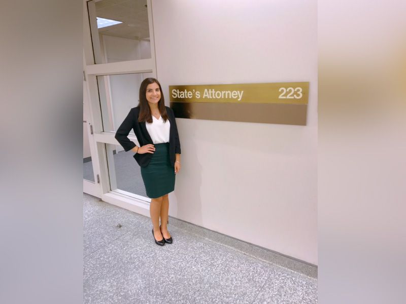 Neda Semsarieh at the Cook County State's Attorney's office