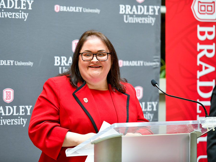 Jessica Clark, Dean of Bradley's College of Education and Health Sciences