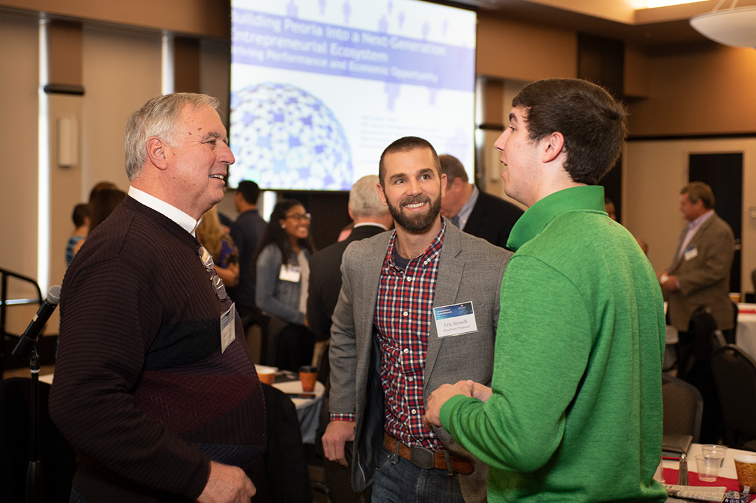 Attendees of the Entrepreneurial Ecosystem and Convergence Conference