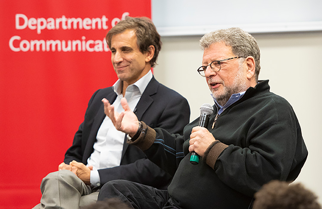 Charley Steiner and Chris “Mad Dog” Russo