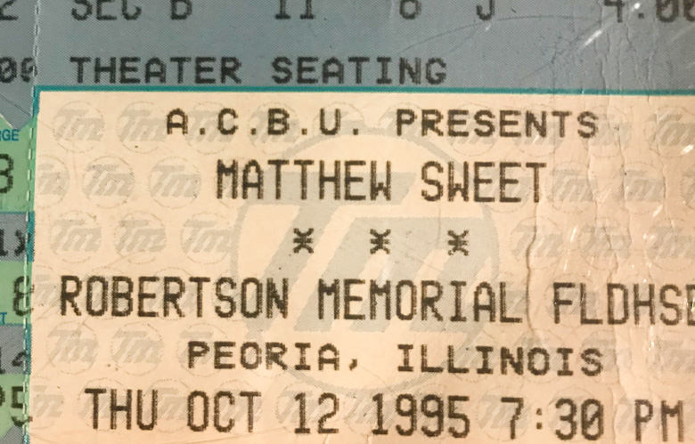 Matthew Sweet ticket