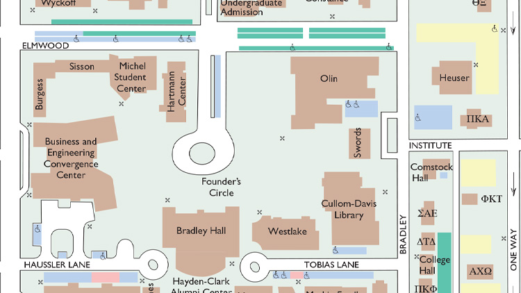 Campus Maps For Media Office Of Public Relations Offices