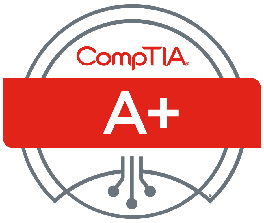 ComTIA A+ certification badge
