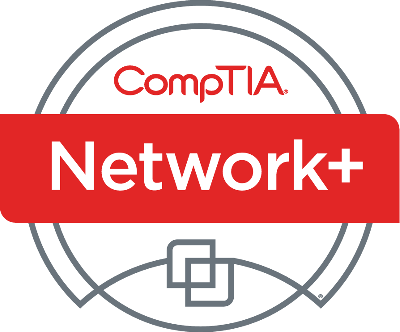 ComTIA Network+ certification badge