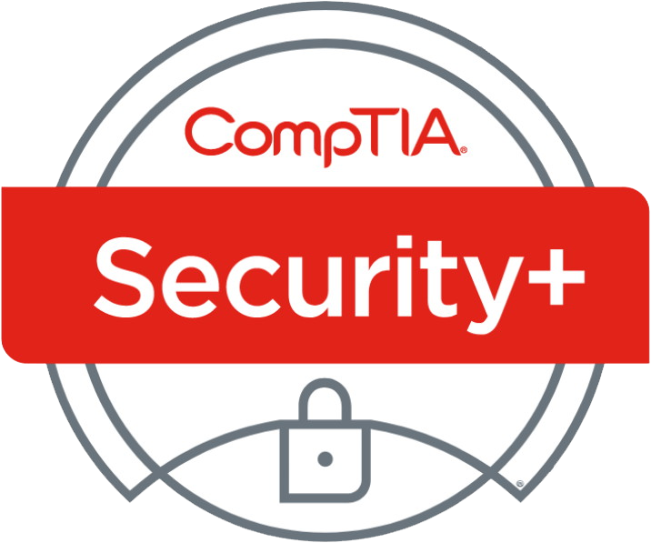 ComTIA Security+ certification badge