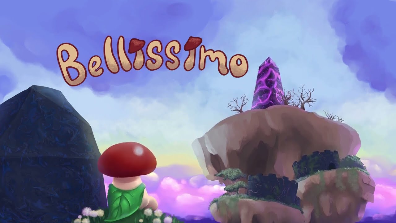 Video game cover art for Bellissimo